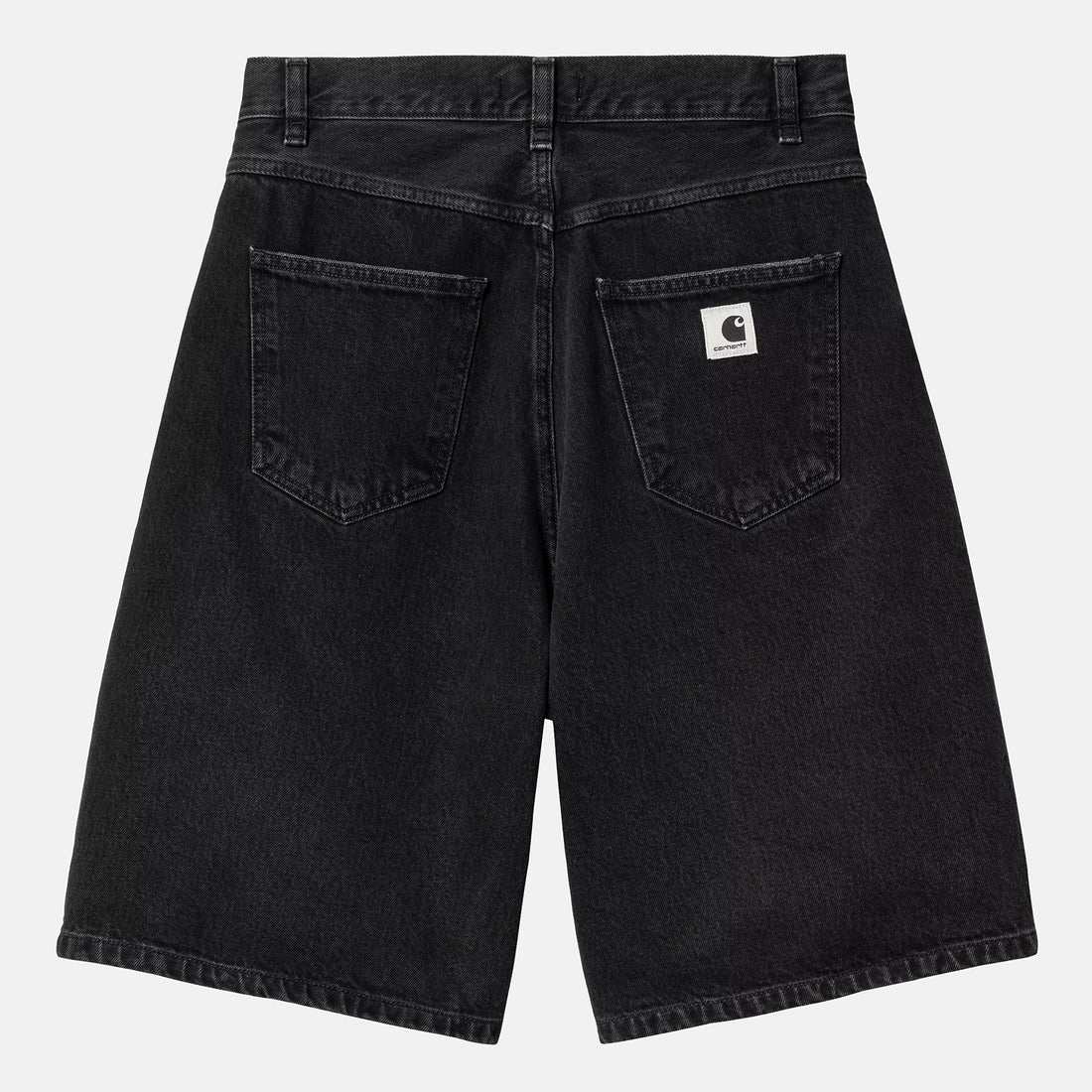 Carhartt WIP Brandon Short - Black Stone Washed Schwarz Bild 1