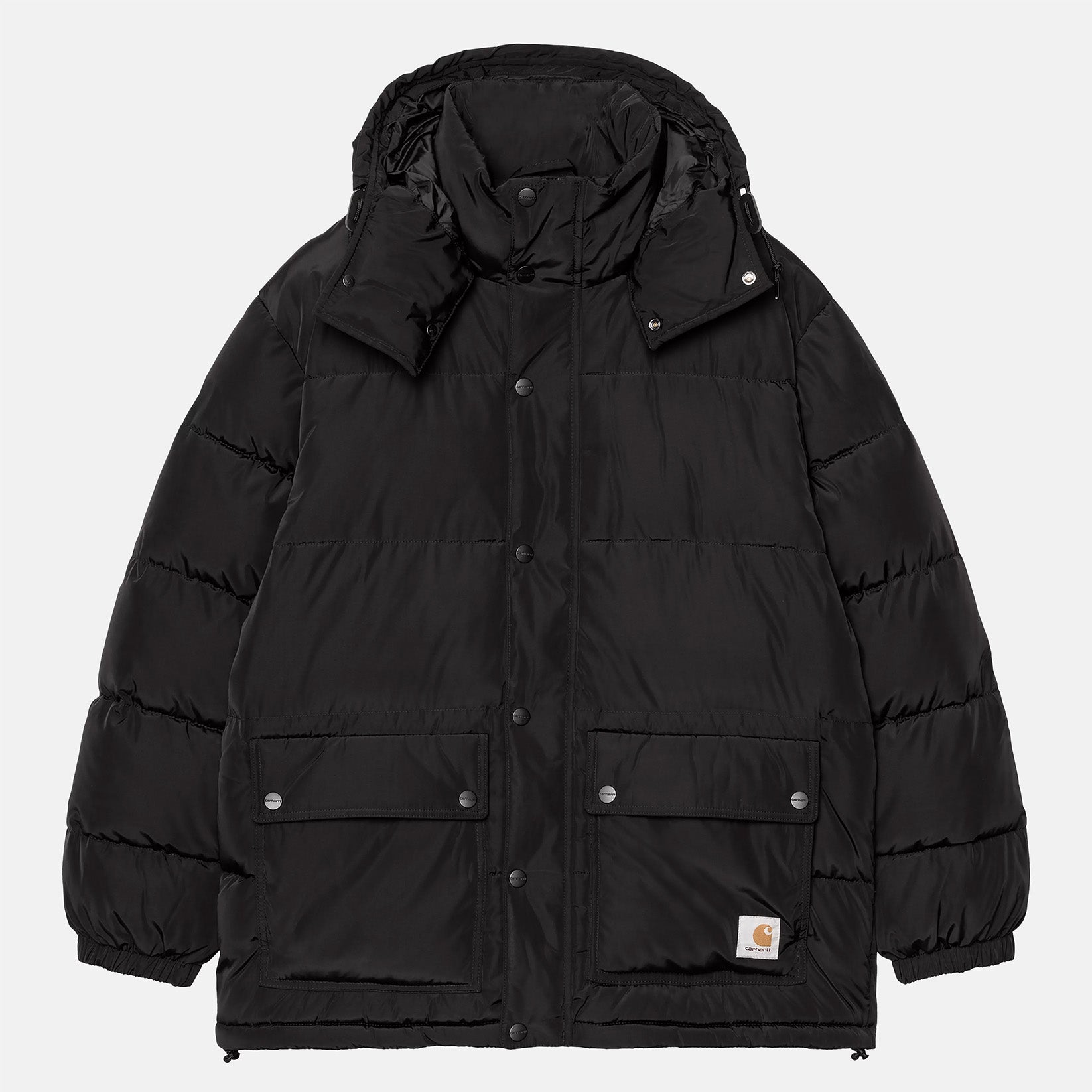 Carhartt WIP Brent Jacke - Black Schwarz Bild 3