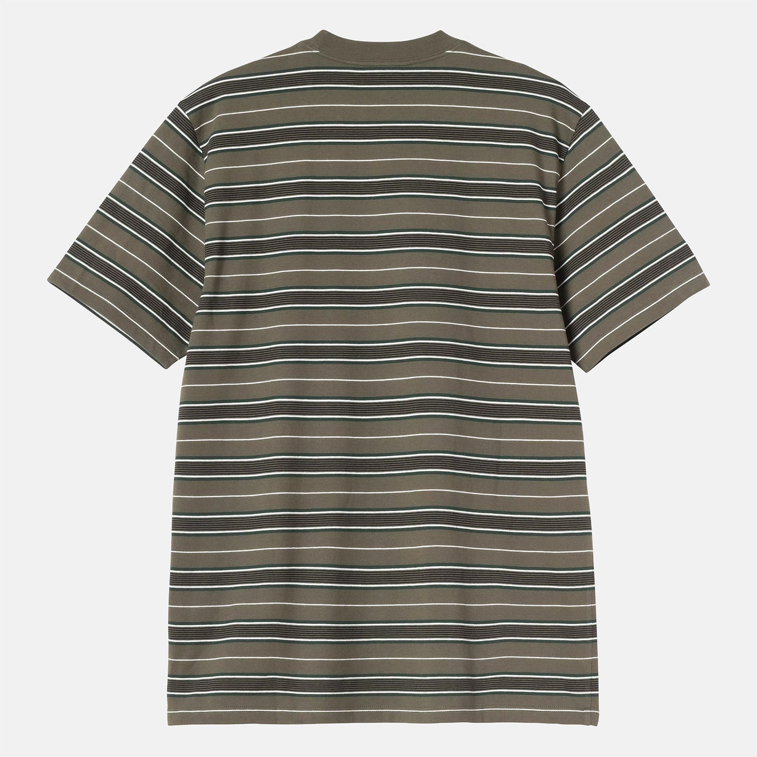Carhartt WIP Bronson T-Shirt - Bronson Stripe / Cypress Grün Bild 2