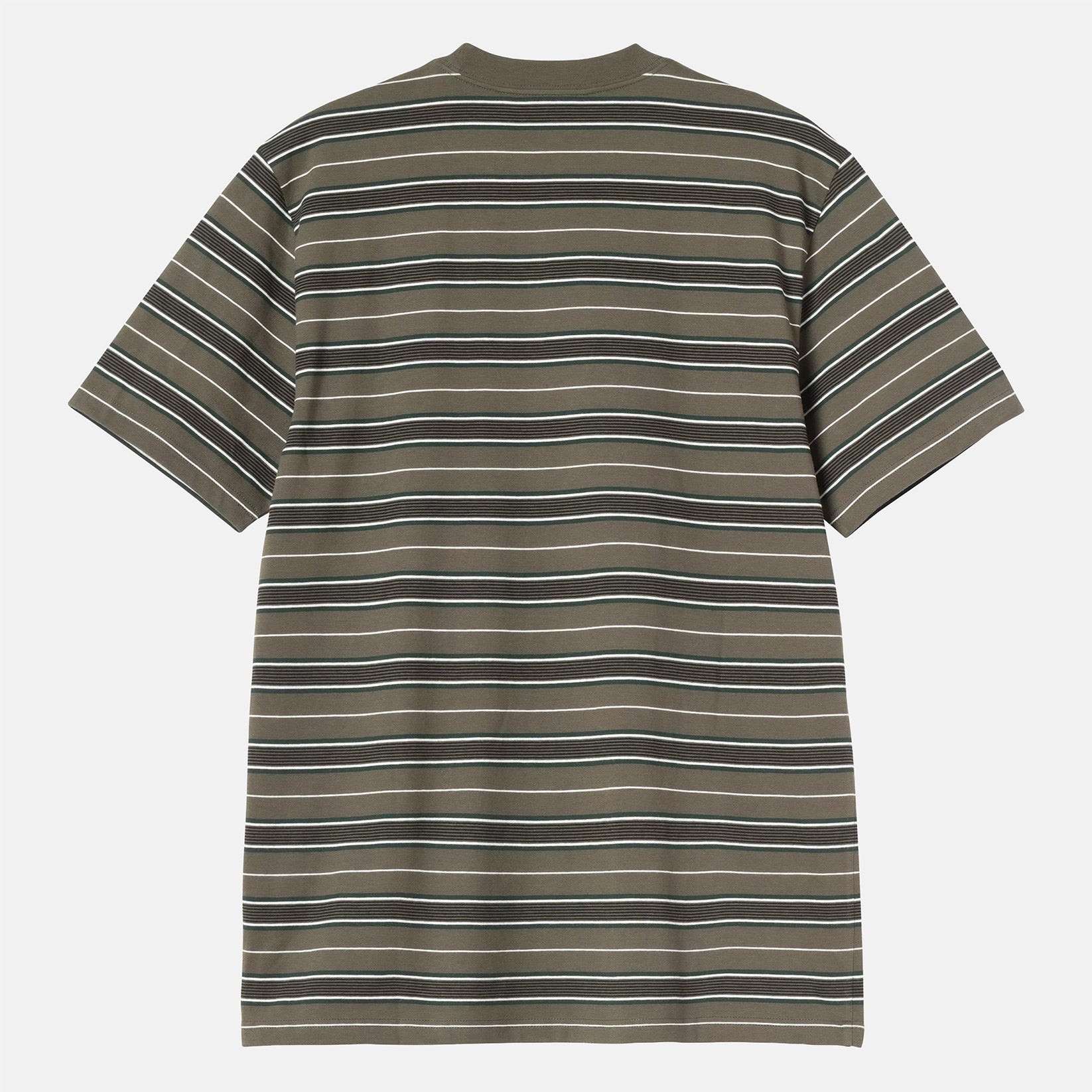 Carhartt WIP Bronson T-Shirt - Bronson Stripe / Cypress Grün Bild 2