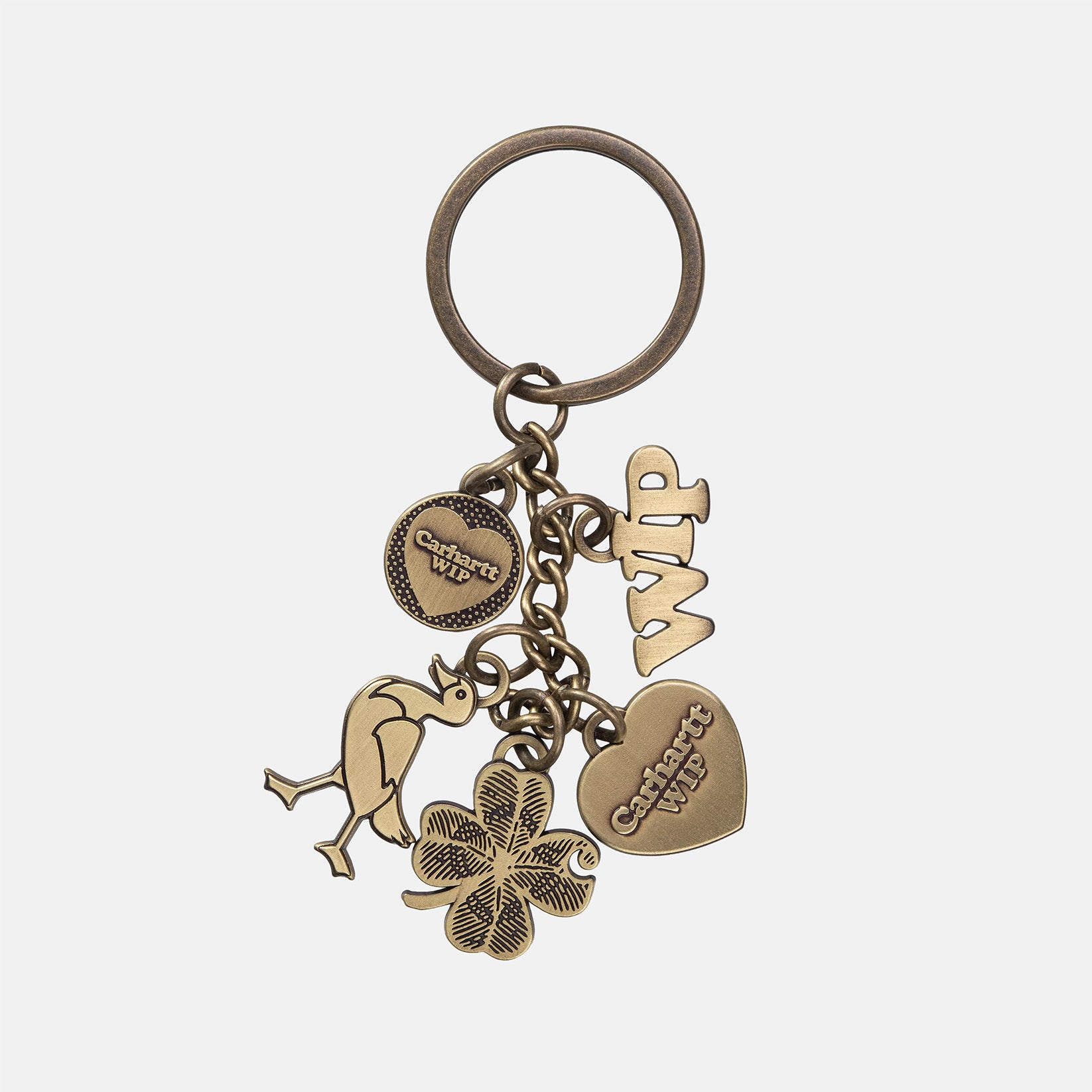 Carhartt WIP Charms Keychain Gold Bild 1