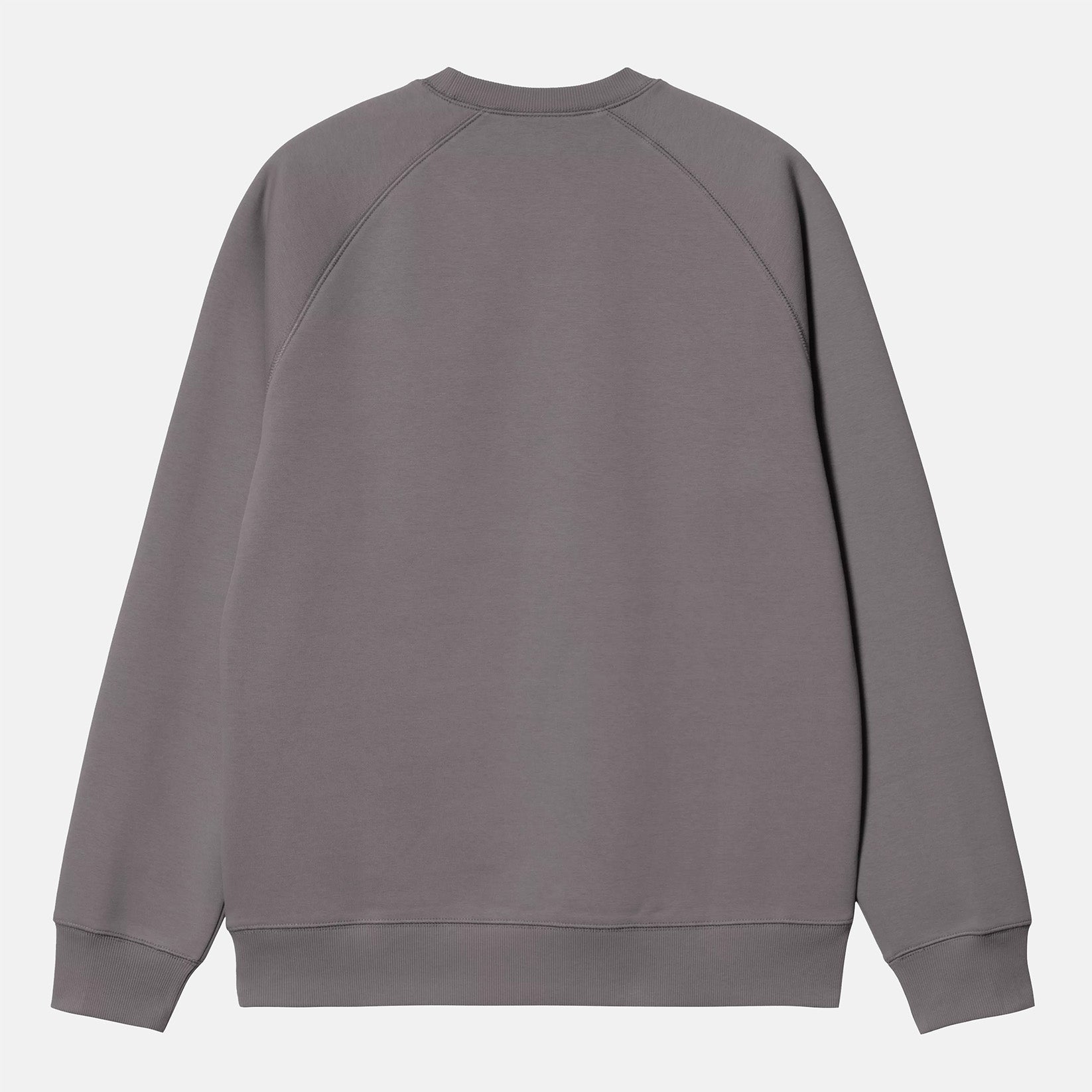 Carhartt WIP Chase Crewneck - Porphyry Grau Bild 2