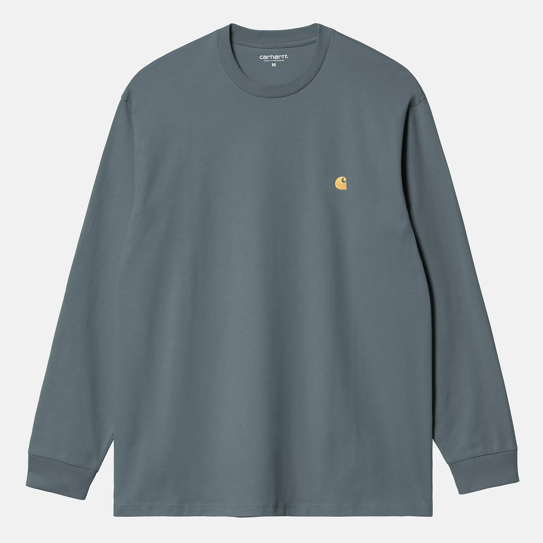 Carhartt WIP Chase Longsleeve - Cozy Blue Blau Bild 1