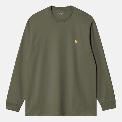 Carhartt WIP Chase Longsleeve - Leaf Grün Bild 1