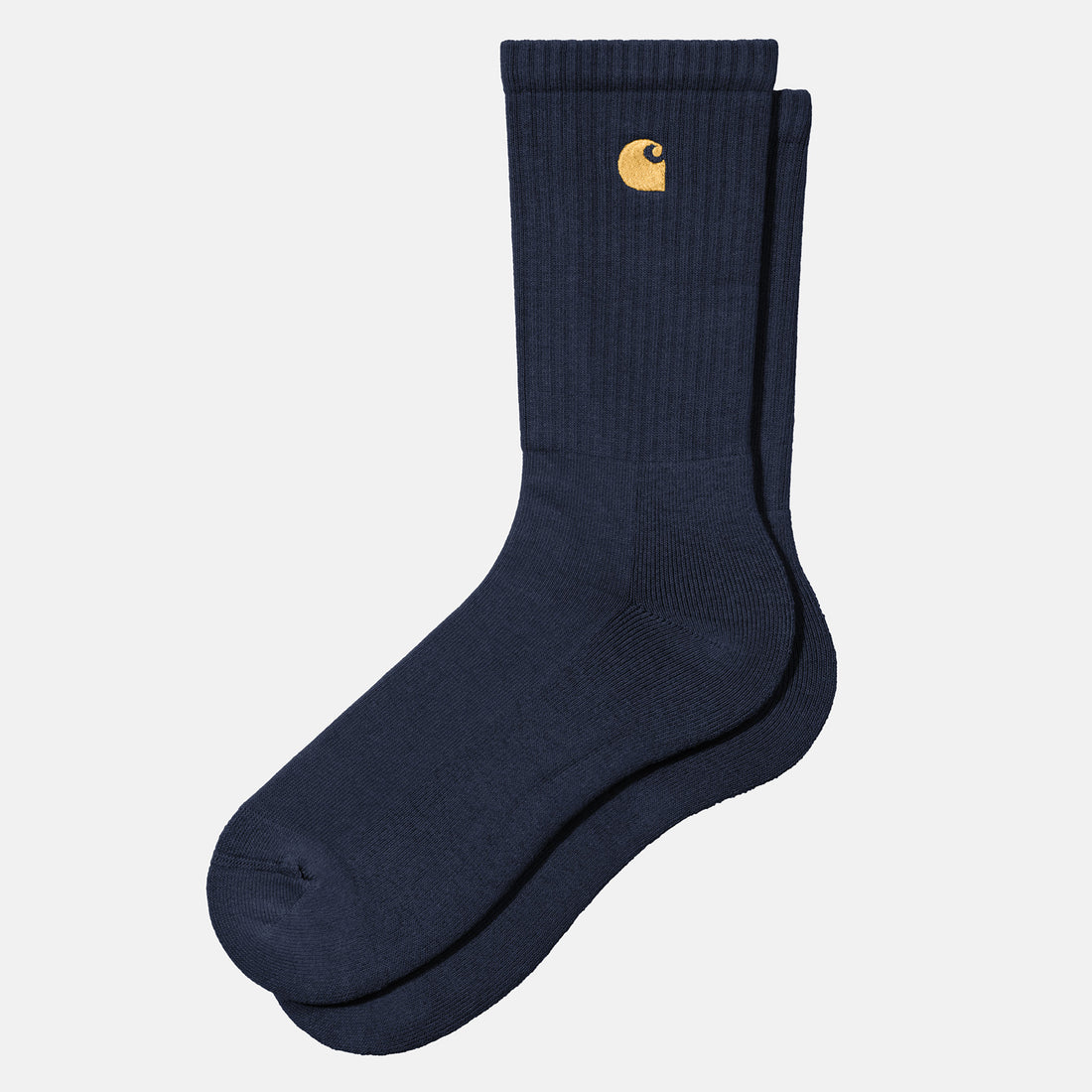 Carhartt WIP Chase Socks - Air Force Blue / Gold Blau Bild 1