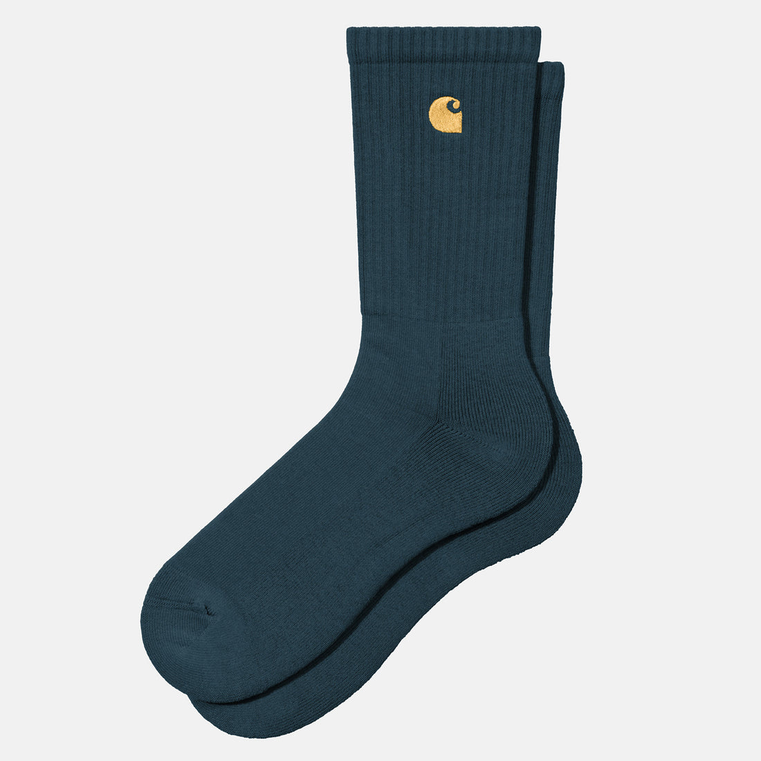 Carhartt WIP Chase Socks - Deep Lagoon / Gold Grün Bild 1