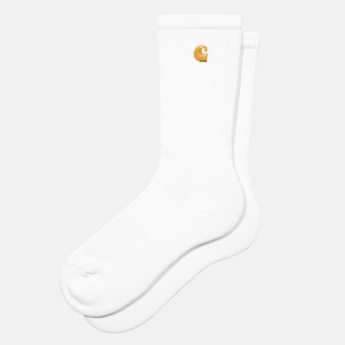 Carhartt WIP Chase Socks - White / Gold Weiß Bild 1
