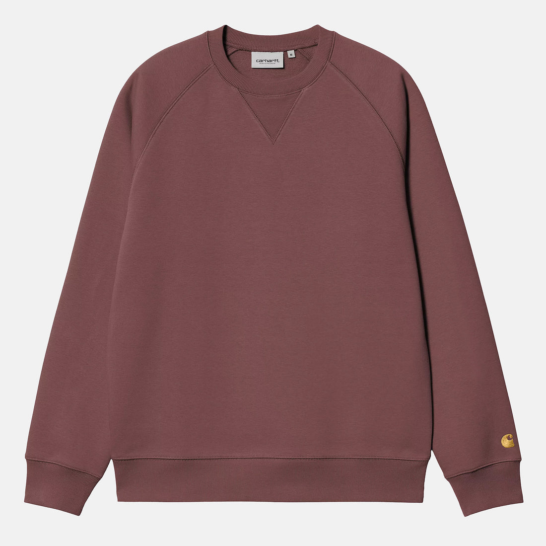 Carhartt WIP Chase Sweat Crewneck - Dusky Pink / Gold Dusky Pink Bild 1