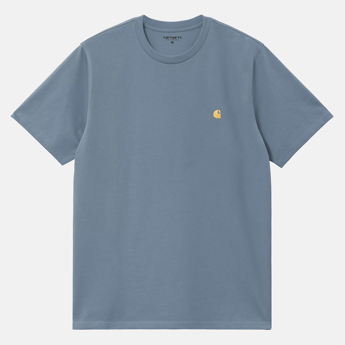 Carhartt WIP Chase T-Shirt - Angelite / Gold Blau Bild 1