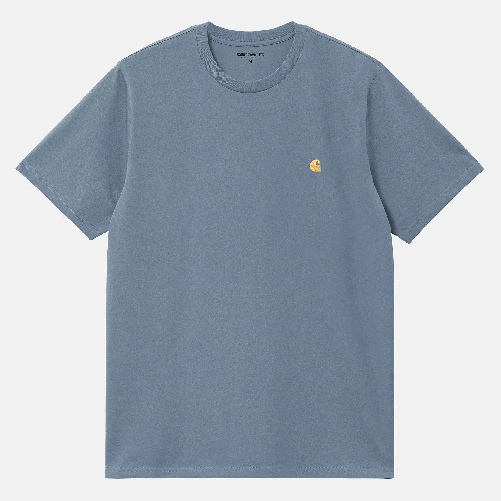 Carhartt WIP Chase T-Shirt - Angelite / Gold Blau Bild 1