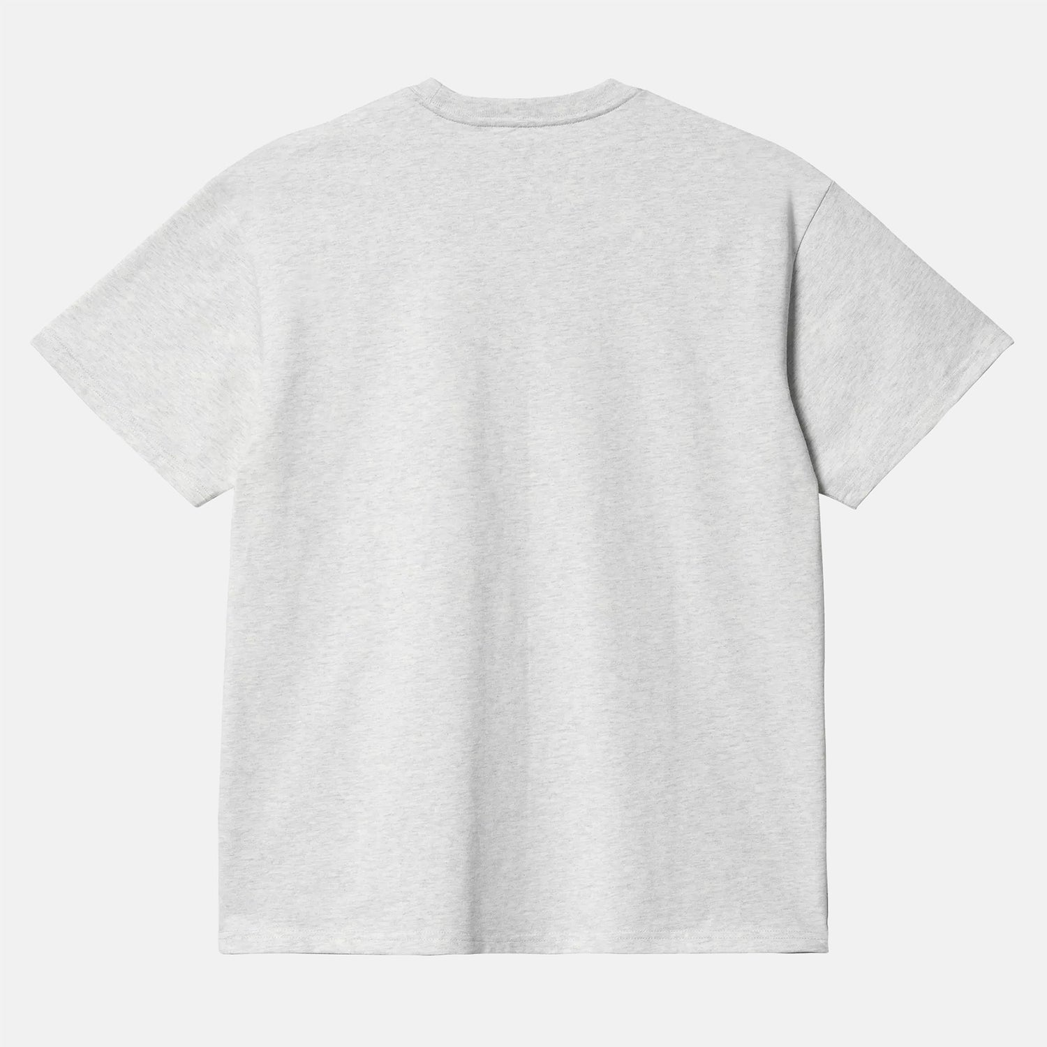Carhartt WIP Chase T-Shirt - Ash Heather / Gold Grau Bild 2