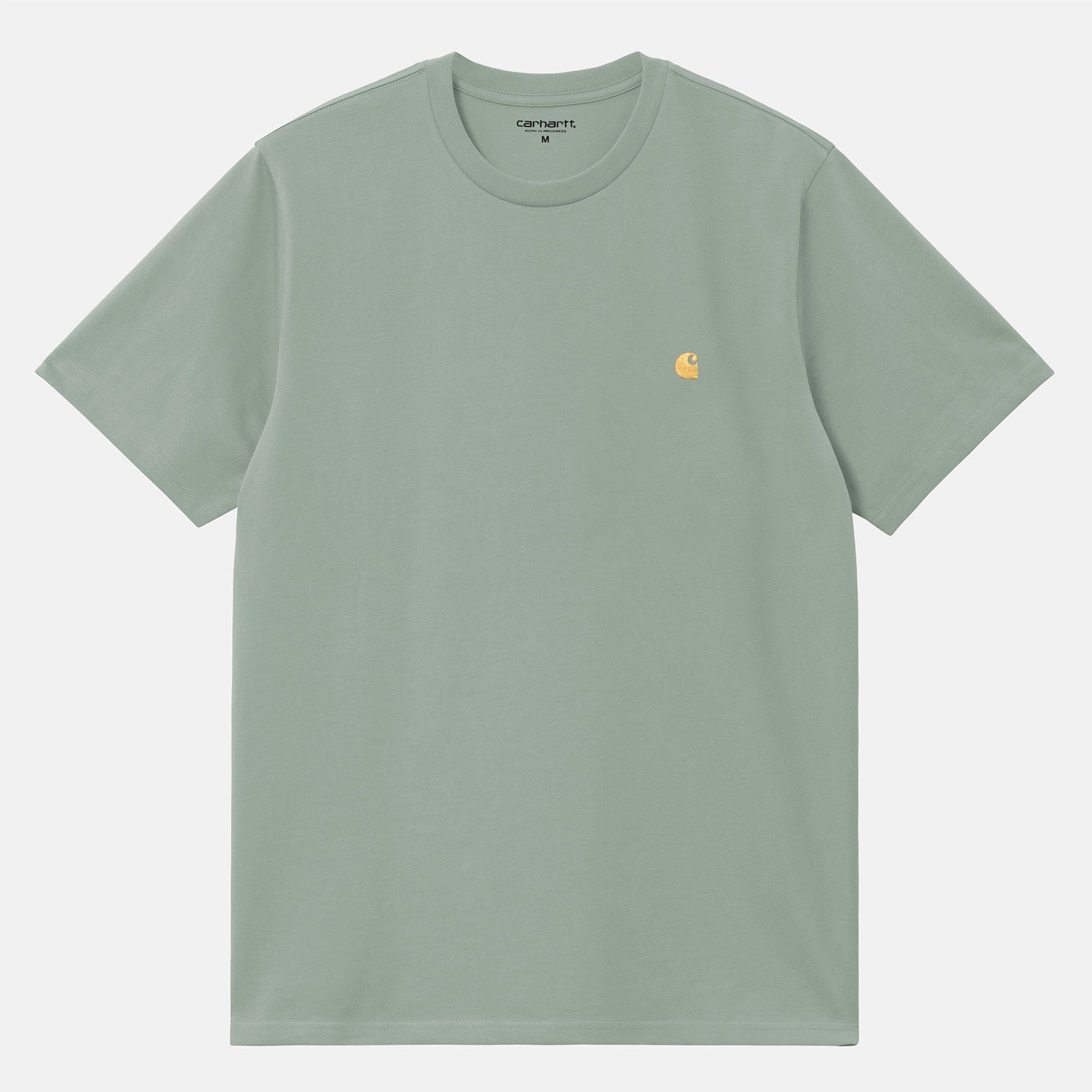 Carhartt WIP Chase T-Shirt - Frosted Green / Gold Frosted Green / Gold Bild 1
