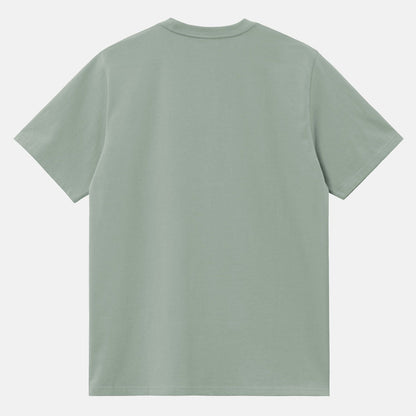 Carhartt WIP Chase T-Shirt - Frosted Green / Gold Frosted Green / Gold Bild 2