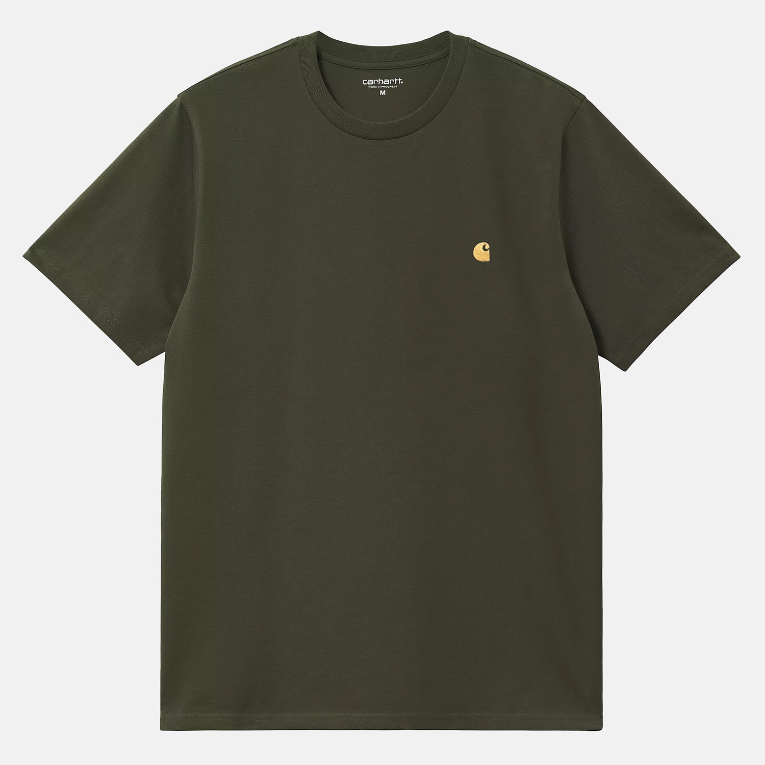 Carhartt WIP Chase T-Shirt - Olive / Gold Grün Bild 1