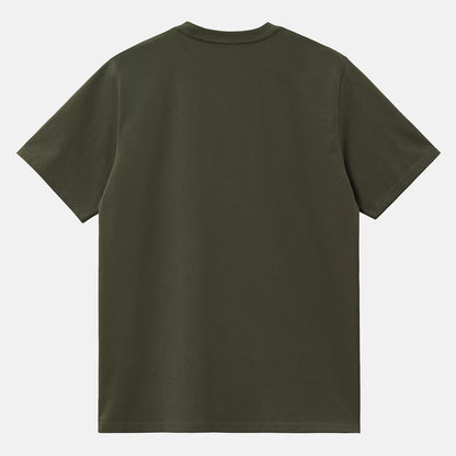 Carhartt WIP Chase T-Shirt - Olive / Gold Grün Bild 2