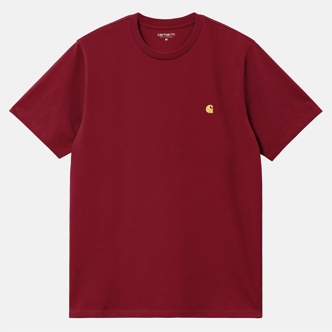 Carhartt WIP Chase T-Shirt - Scarlet / Gold Rot Bild 1