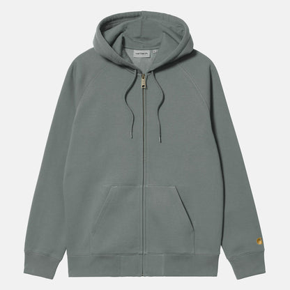Carhartt WIP Chase Zip-Hoodie - Velvet Green Grün Bild 1