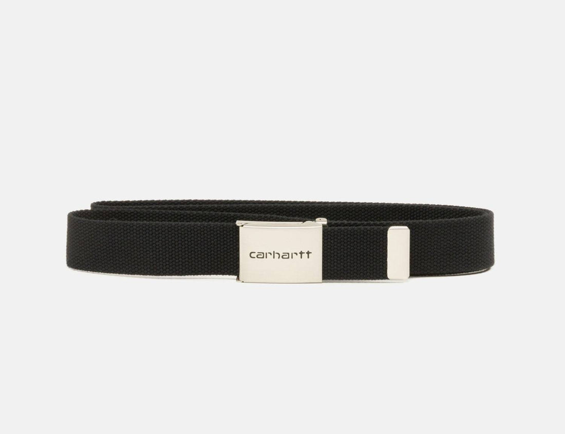 Carhartt WIP Chrome Clip Belt - Black Schwarz Bild 1