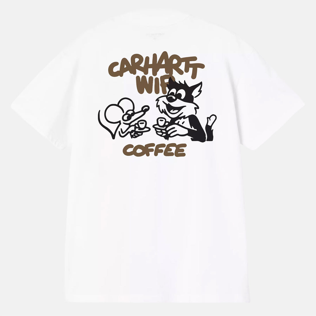 Carhartt WIP Coffee Break T-Shirt - White Weiß Bild 1