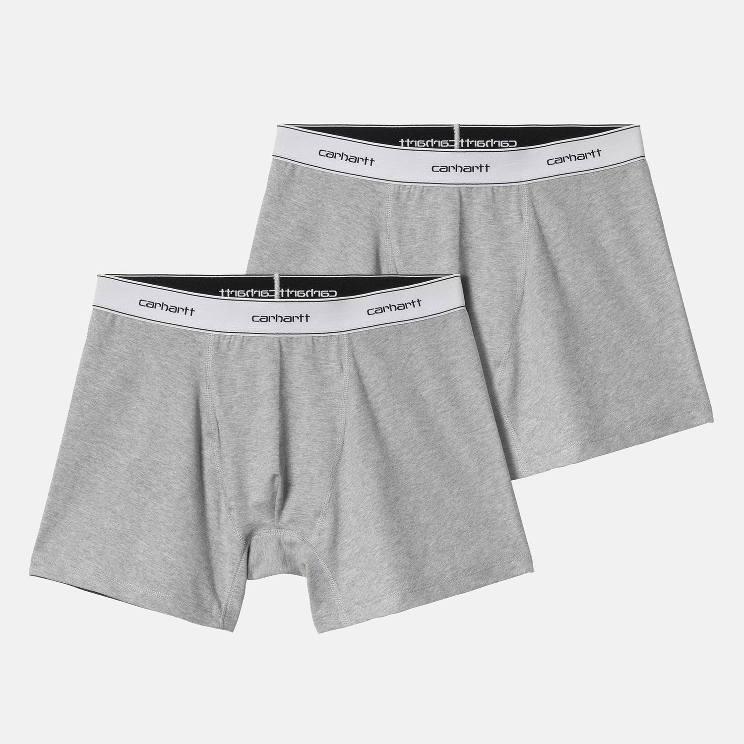 Carhartt WIP Cotton Trunks 2 Pack - Grey Heather Grau Bild 1