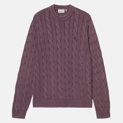 Carhartt WIP Cozy Knit Sweater - Cozy Purple Lila Bild 1