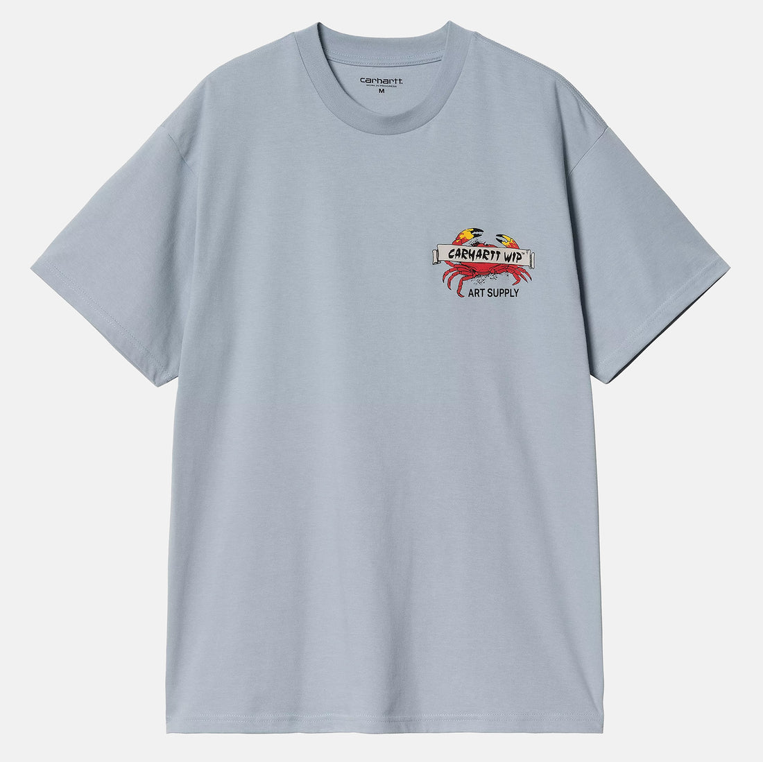 Carhartt WIP Crab Paint T-Shirt - Frosted Blue Blau Bild 2