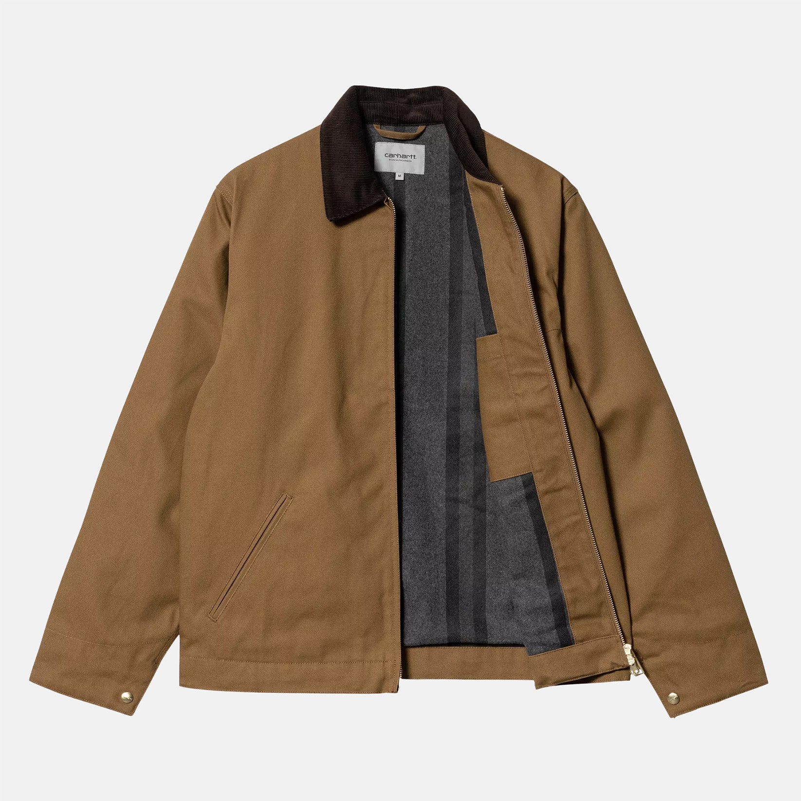 Carhartt WIP Detroit Winter Jacket - Hamilton Brown Braun Bild 3