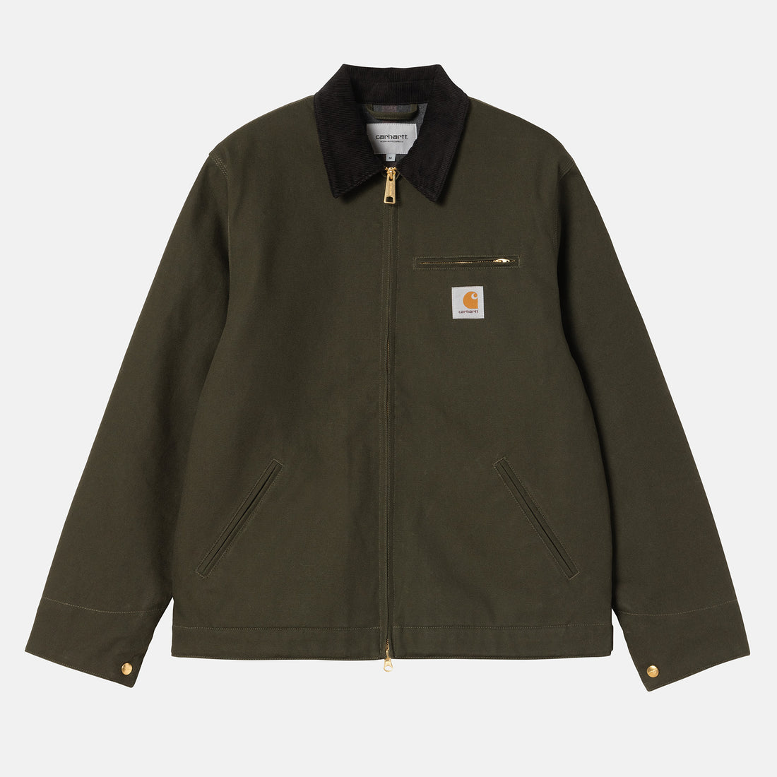 Carhartt WIP Detroit Winter Jacket - Olive Oliv Bild 1