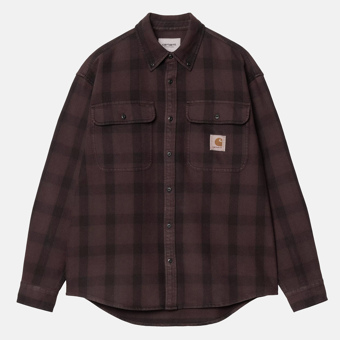 Carhartt WIP Edmands Hemd - Edmands Check Braun Bild 1