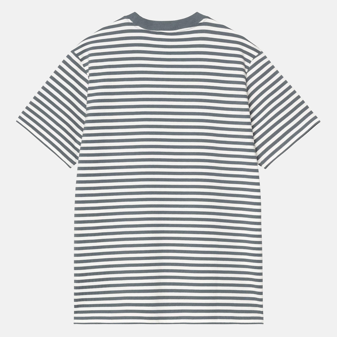 Carhartt WIP Ezra Pocket T-Shirt - Ezra Stripe Blau Bild 2
