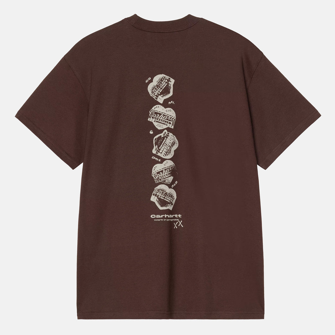 Carhartt WIP Garbel T-Shirt - Palisander Braun Bild 1