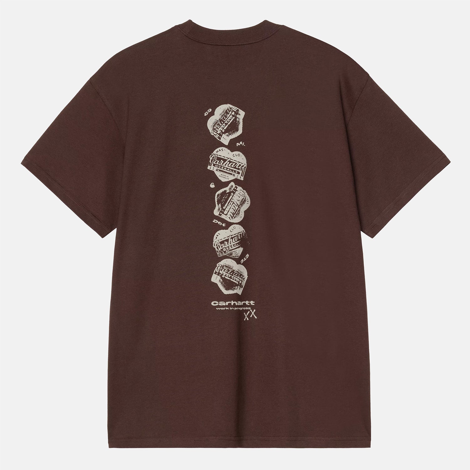 Carhartt WIP Garbel T-Shirt - Palisander Braun Bild 1