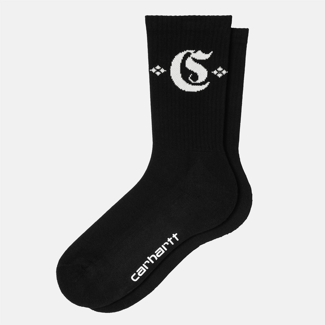 Carhartt WIP Greatest Hits Socke  - Black / Wax Bild 1