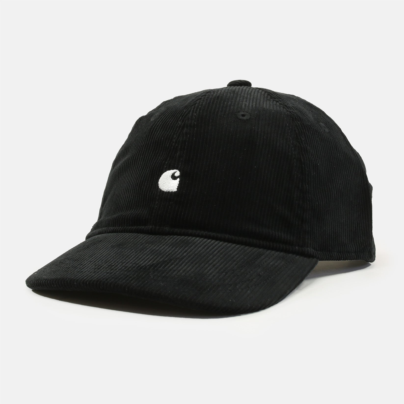 Carhartt WIP Harlem Cord Cap - Black / Wax Schwarz Bild 1