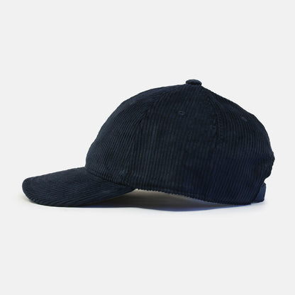 Carhartt WIP Harlem Cord Cap - Dark Navy Blau Bild 2