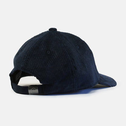 Carhartt WIP Harlem Cord Cap - Dark Navy Blau Bild 3
