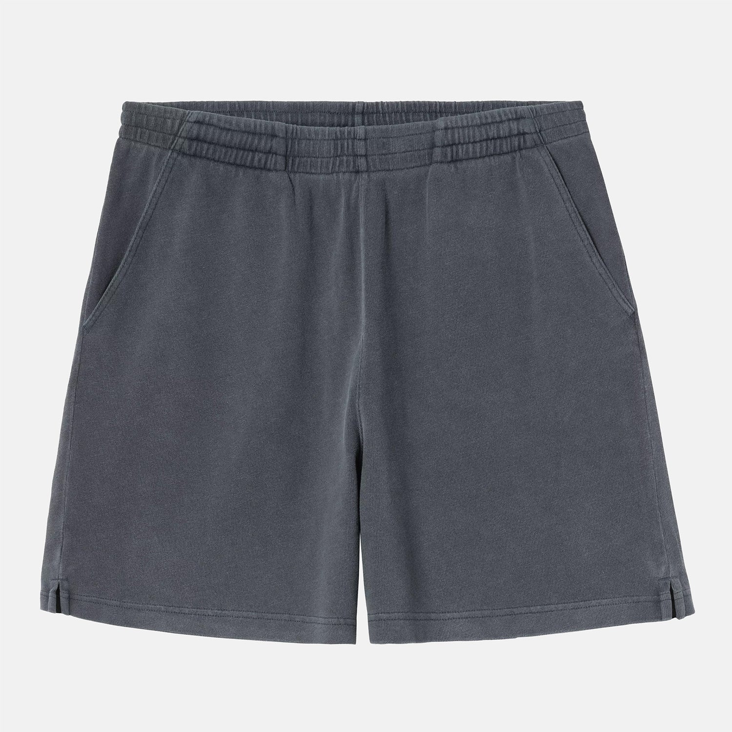 Carhartt WIP Harper Sweat Short - Carbon Garment Dyed Grau Bild 1