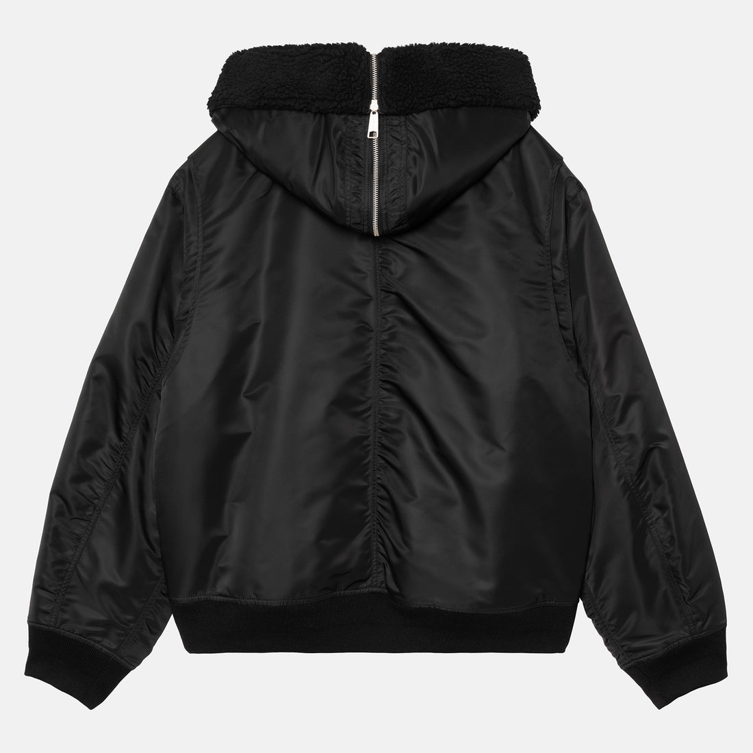 Carhartt WIP HD Oltera Bomber Jacket - Black Schwarz Bild 2