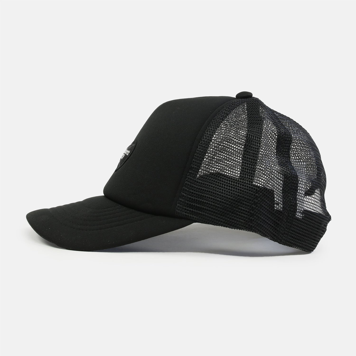 Carhartt WIP Heart Patch Trucker Cap - Black Schwarz Bild 2
