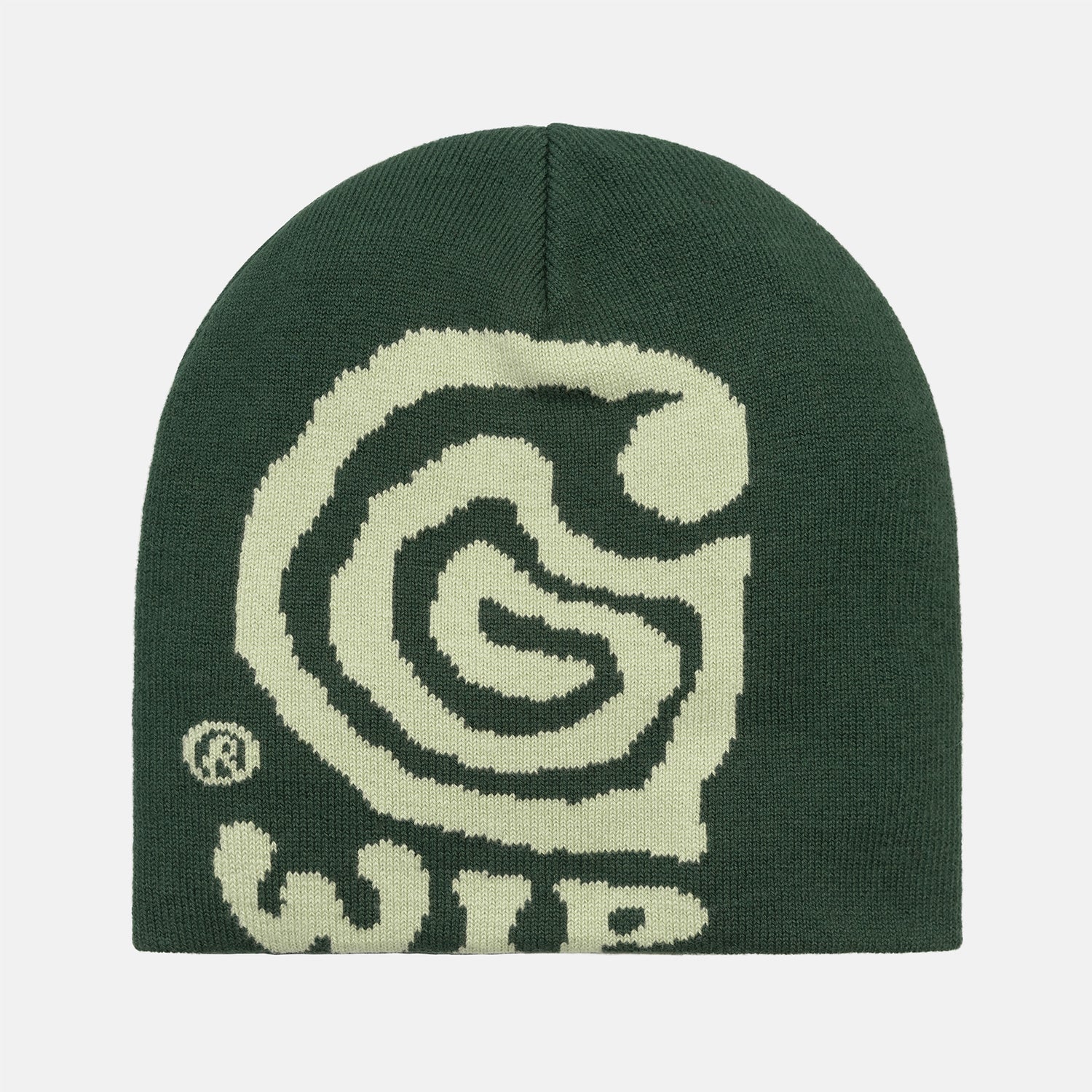 Carhartt WIP Helix Beanie - Sycamore Tree / Pale Olive Grün Bild 1