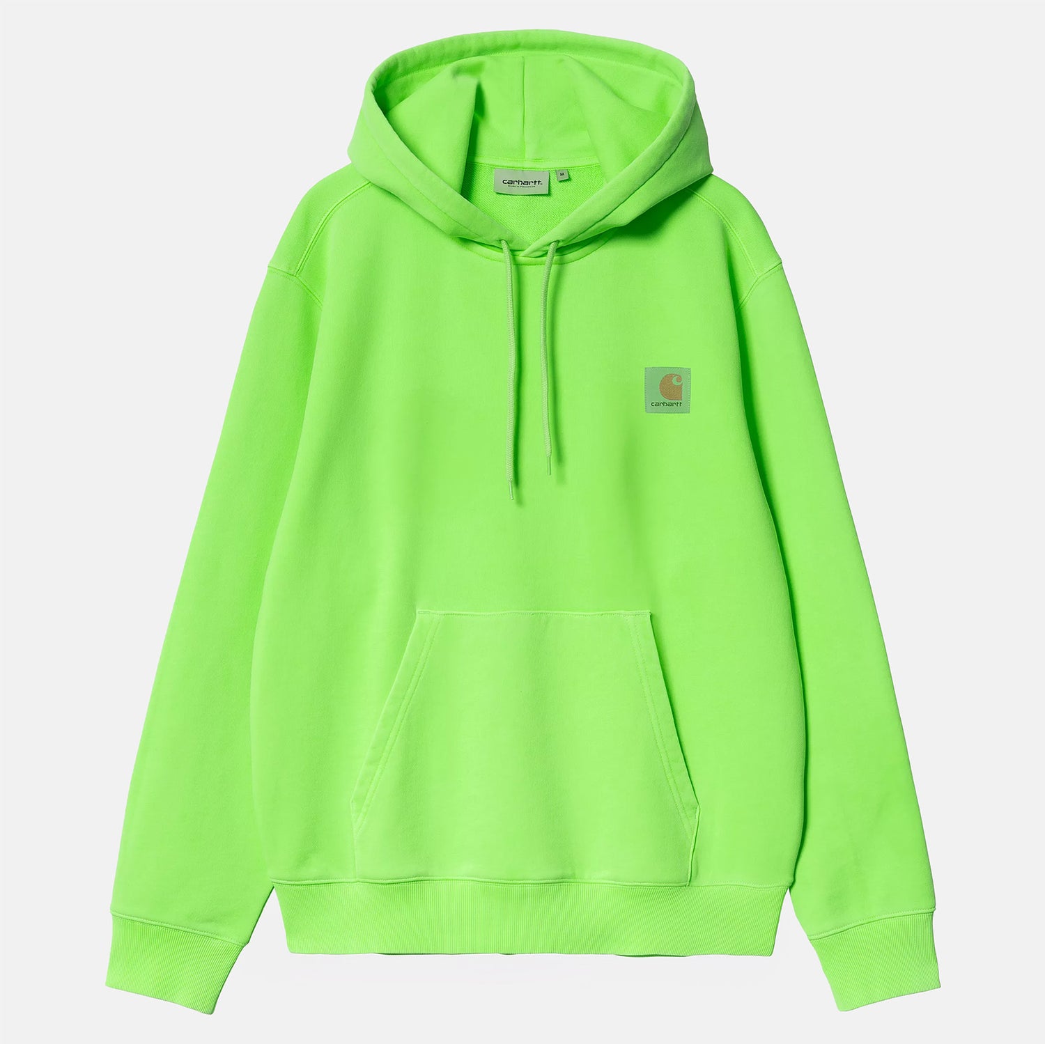 Carhartt WIP Industry Hoodie - Lumo Green / Black Lumo Green / Black Bild 1