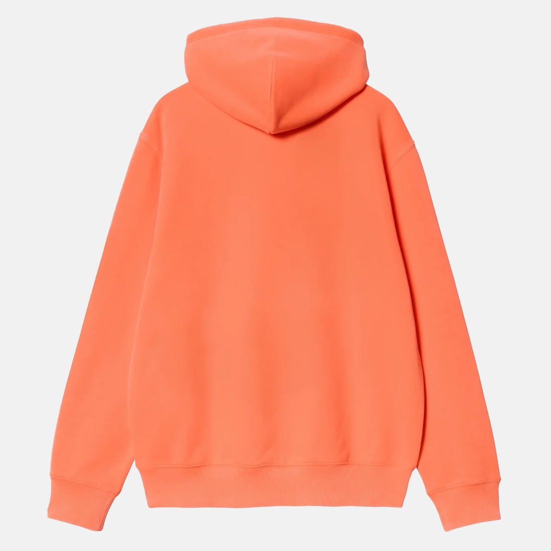 Carhartt WIP Industry Hoodie - Lumo Orange / Black, garment dyed Bild 2