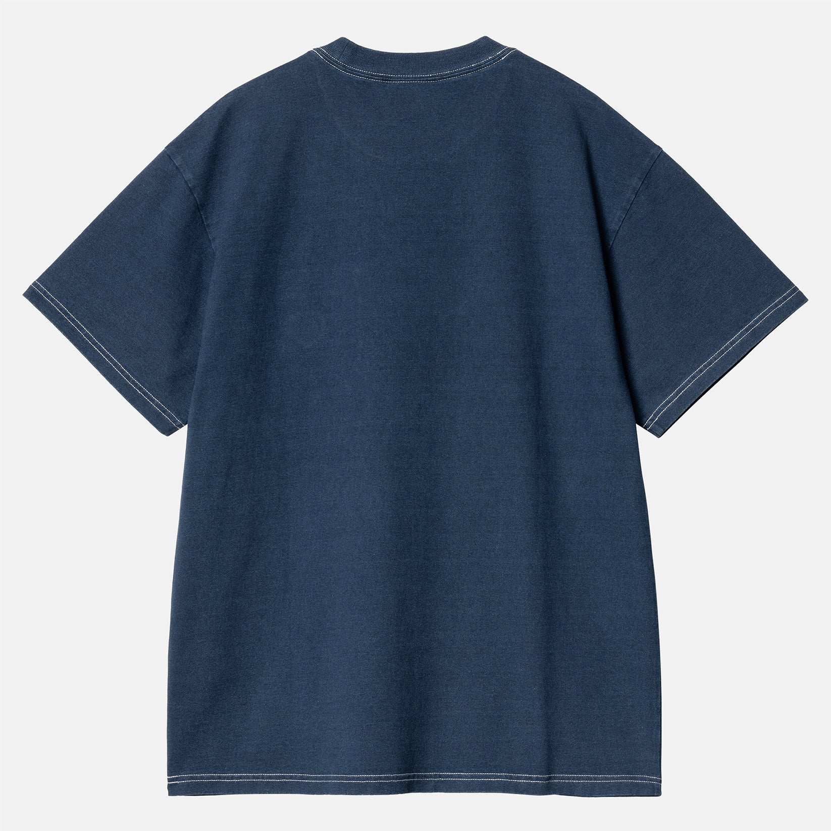 Carhartt WIP Ingo Pocket T-Shirt - Dark Blue Garment Dyed Blau Bild 2