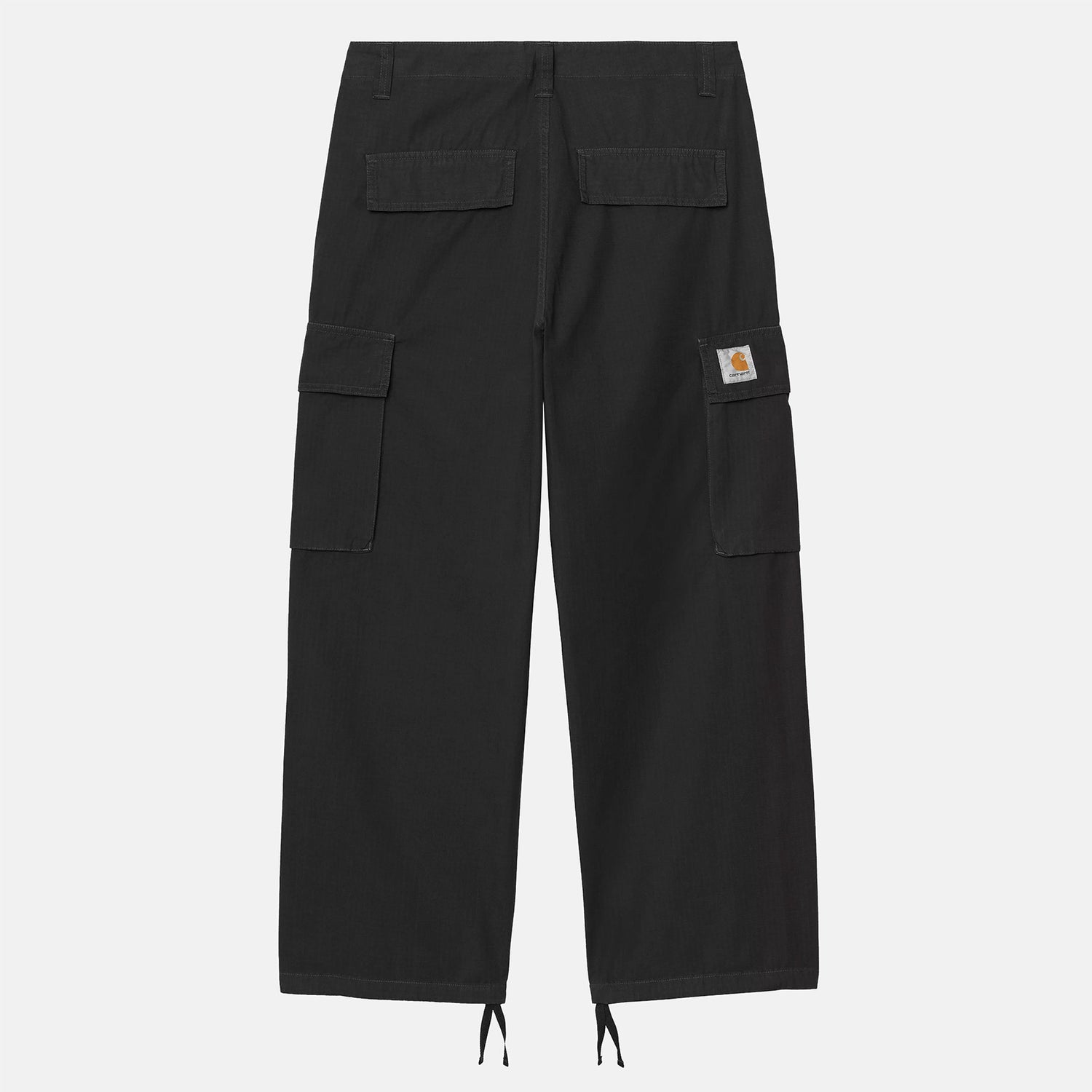 Carhartt WIP Kade Cargo Pant - Black Garment Dyed Schwarz Bild 1