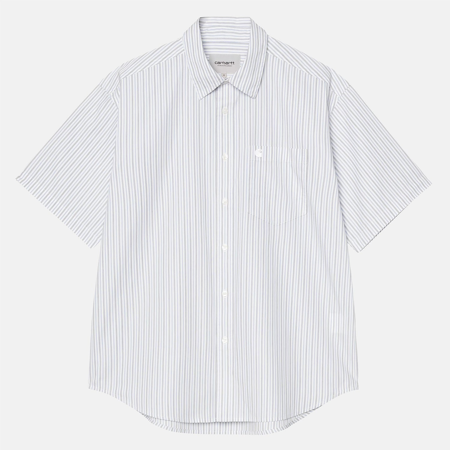 Carhartt WIP Keene Hemd - Strupe / White Weiß Bild 1