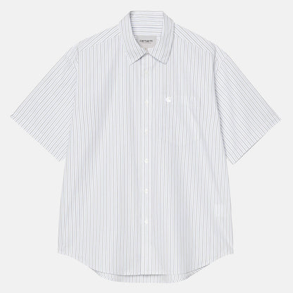 Carhartt WIP Keene Hemd - Strupe / White Weiß Bild 1