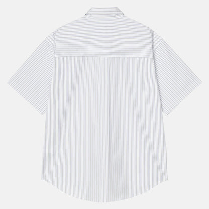 Carhartt WIP Keene Hemd - Strupe / White Weiß Bild 2