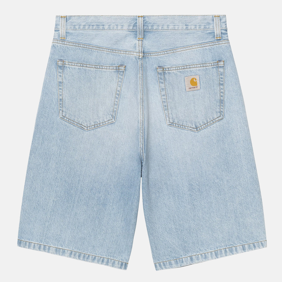 Carhartt WIP Landon Denim Short - Blue Heavy Worn Bleached Blau Bild 1