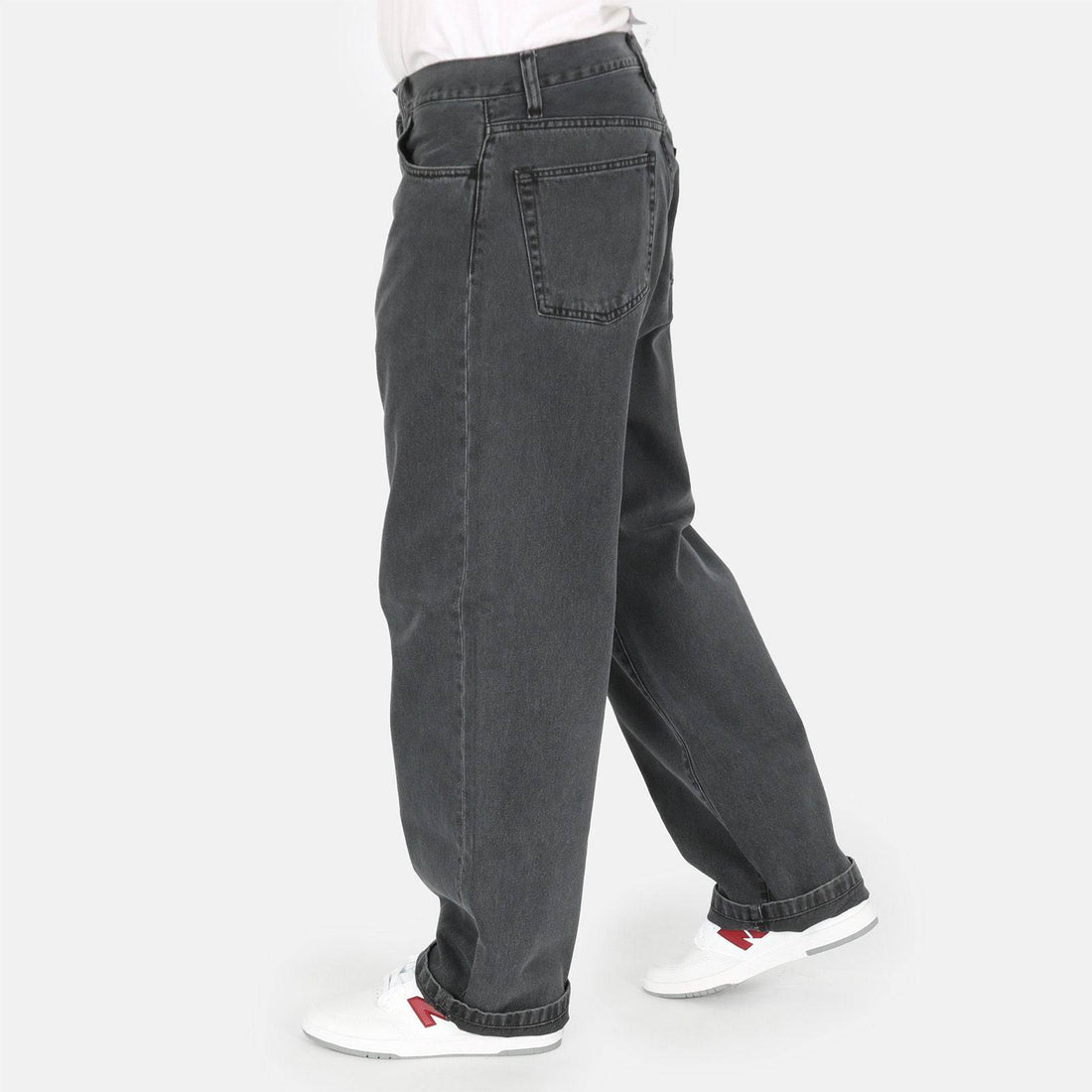 Carhartt WIP Landon Pant - Black Heavy Stone Wash Schwarz Bild 2