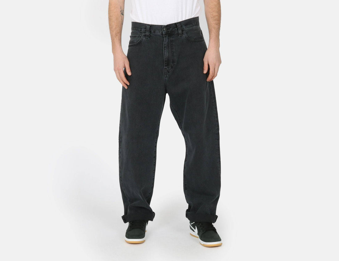 Carhartt WIP Landon Pant - Black Stone Washed Schwarz Bild 1